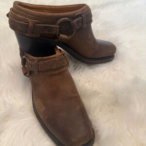 Frye Harness Mules